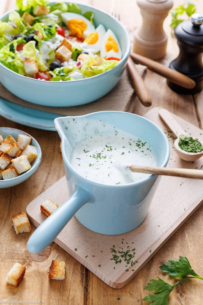 Joghurt Dressing selber machen