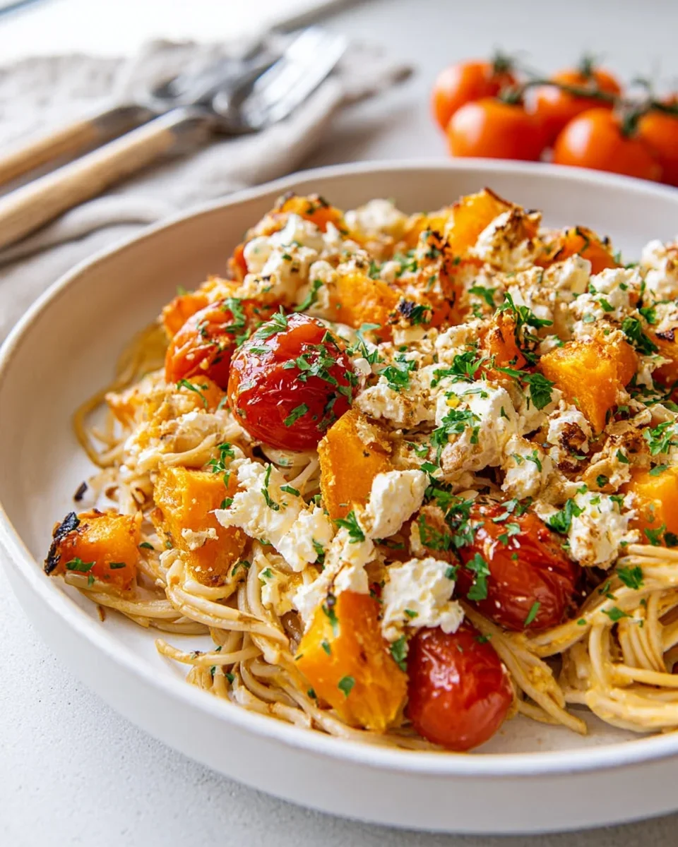 Kürbis-Feta Pasta: Herbstliche Genussreise