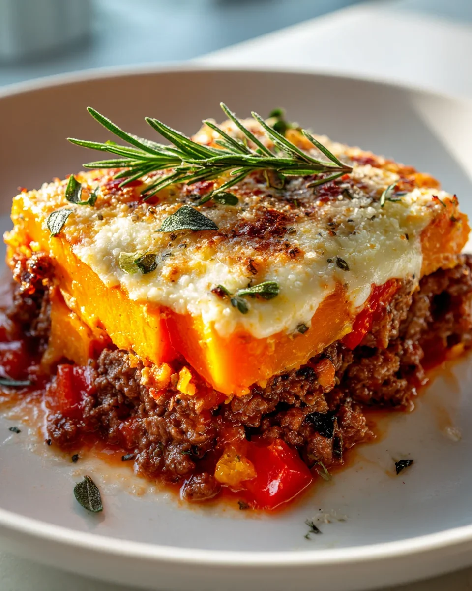 Kürbis Hack Auflauf – Herzhaftes Rezept für den Herbst!