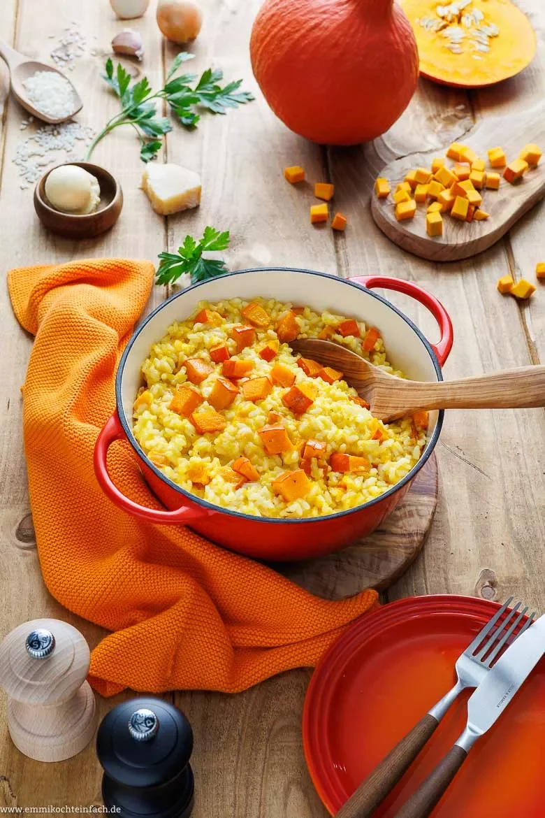 Kürbisrisotto