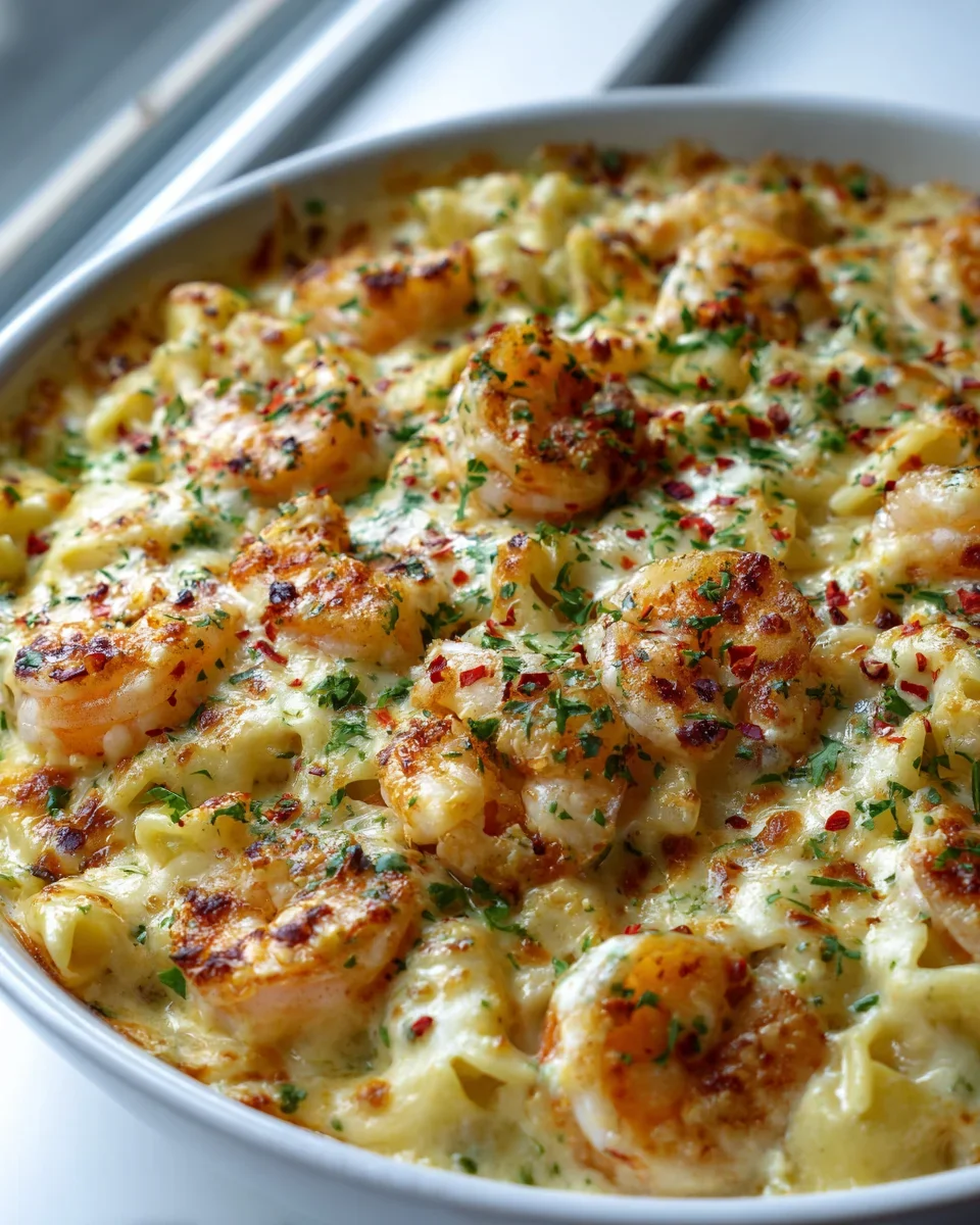 Käse-Liebe: Marry Me Shrimp Pasta Auflauf Rezept entdecken!