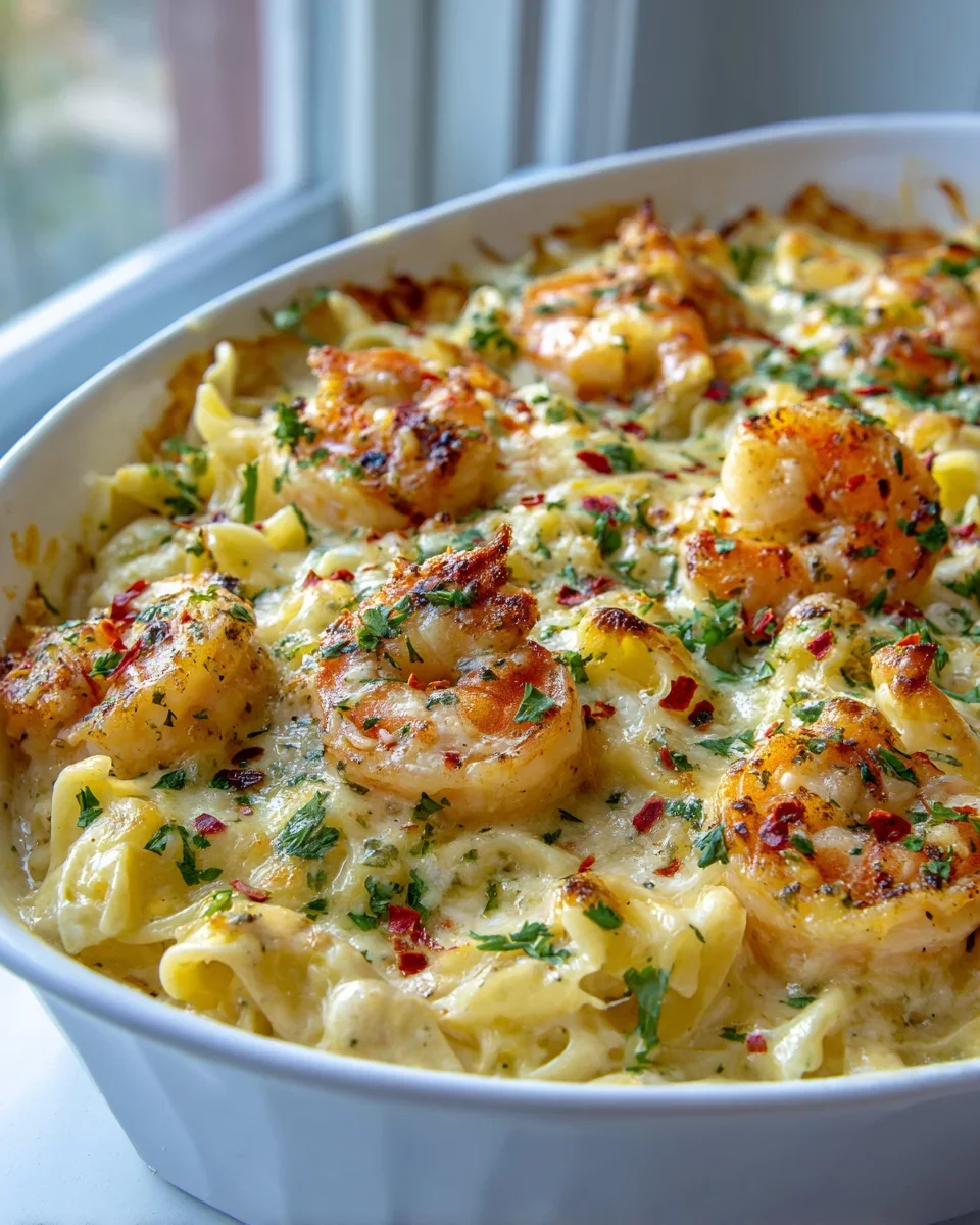 Käse-Liebe: Marry Me Shrimp Pasta Auflauf Rezept entdecken!