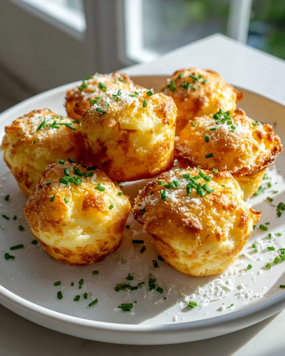 Käsige Kartoffelpüree-Puffs: Knusprig & unwiderstehlich