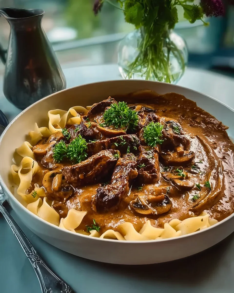 Köstliches Boeuf Stroganoff: Ultimatives Rezept für Genuss!