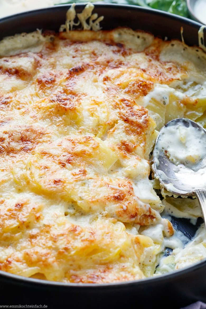 Kartoffelgratin Rezept - ganz einfach und klassisch