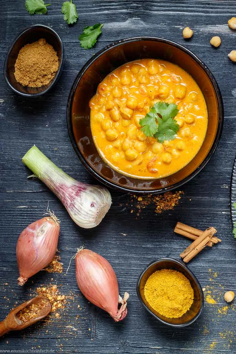 Kichererbsen-Curry - schnell und einfach