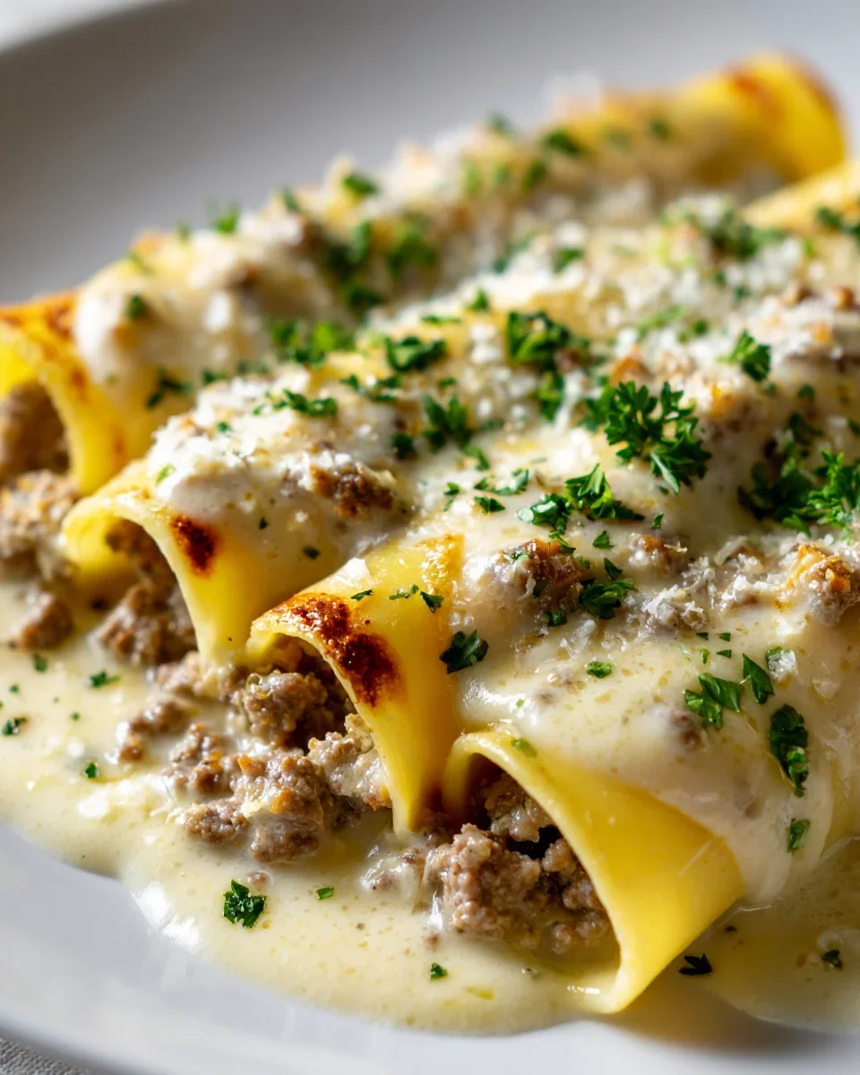 Klassische Cannelloni mit Hackfleisch – Herzhaft & Lecker!