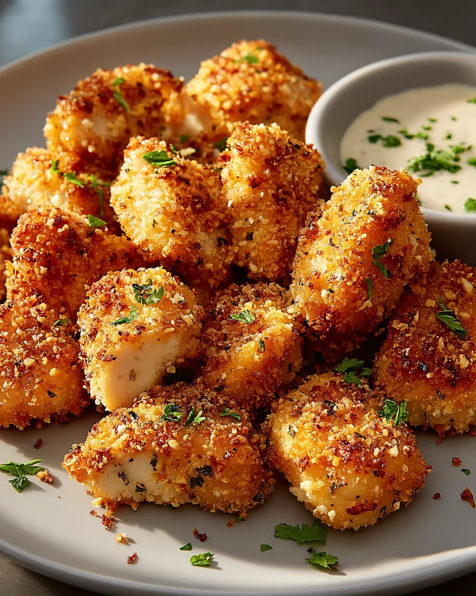 Knusprige Air Fryer Ranch Chicken Bites – Einfaches Rezept!
