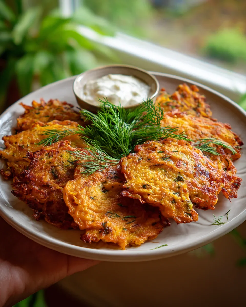 Knusprige Kürbis Kartoffel Puffer: Schnell & super lecker!