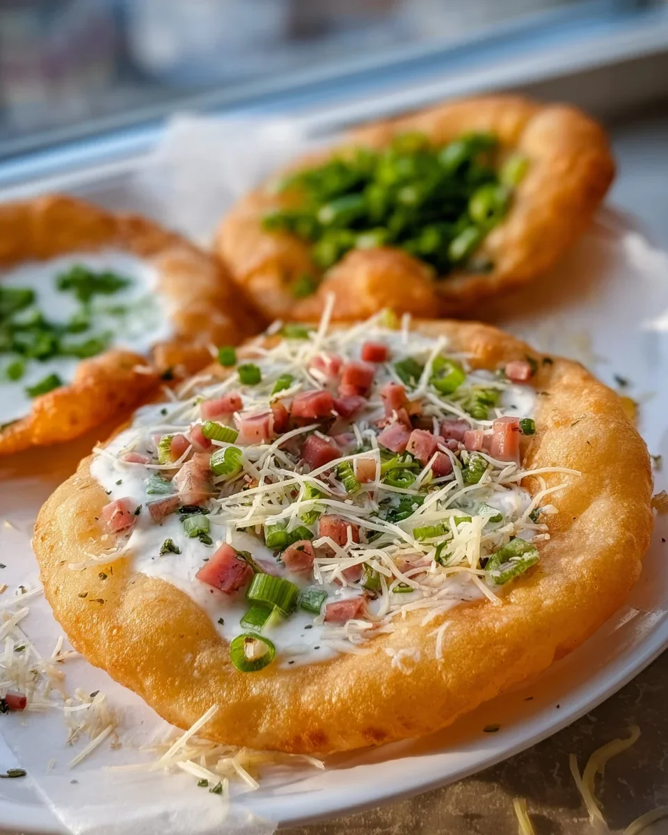 Knusprige Langos aus der Heißluftfritteuse
