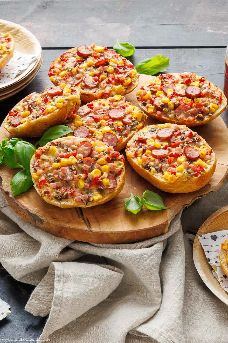 Pizzabrötchen – schnell und einfach