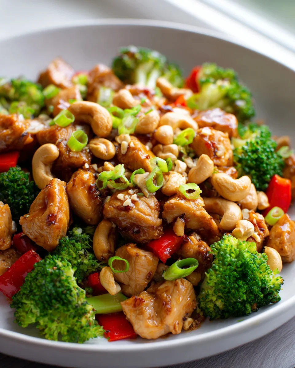 Knuspriges Cashew Chicken: Besser als jeder Imbiss – jetzt selbst machen!