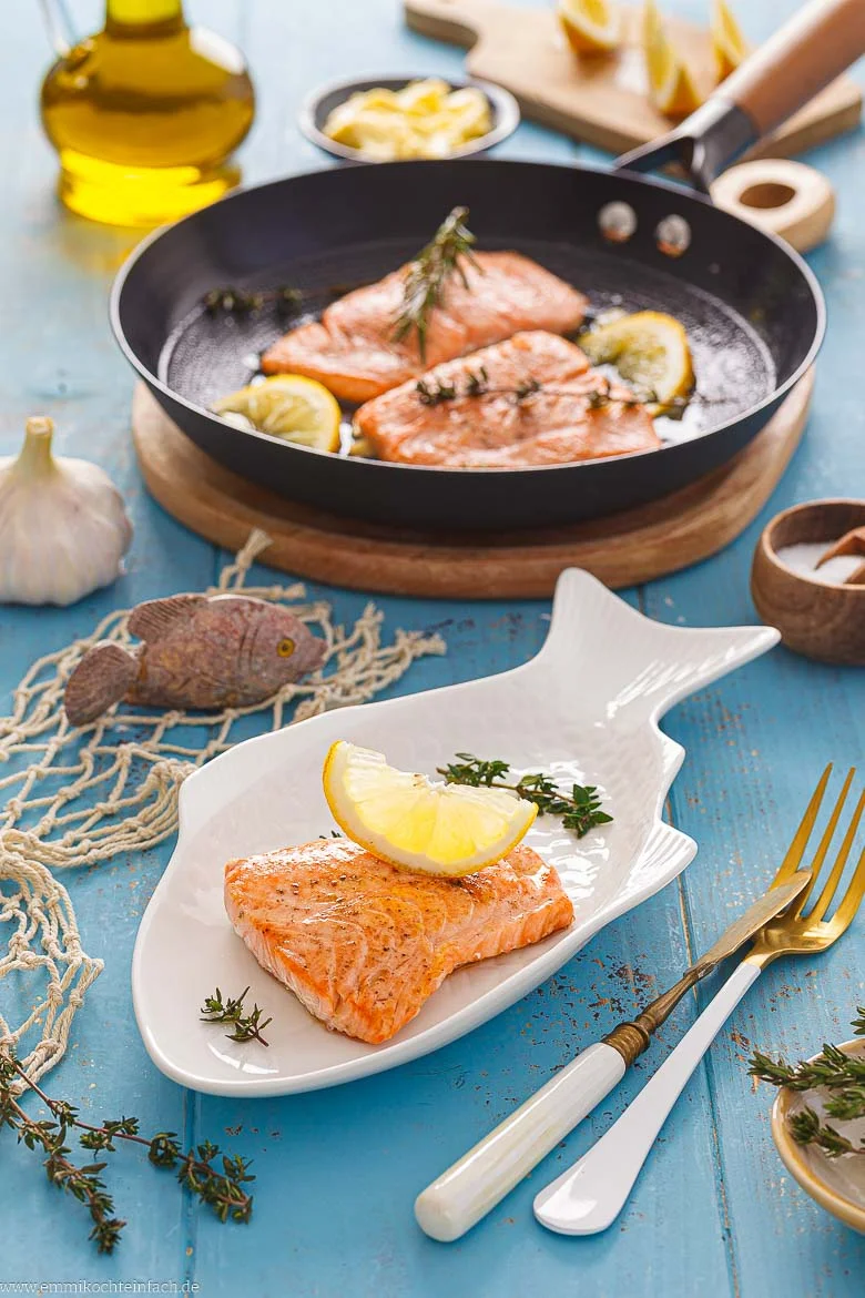 Lachs braten – außen knusprig, innen saftig