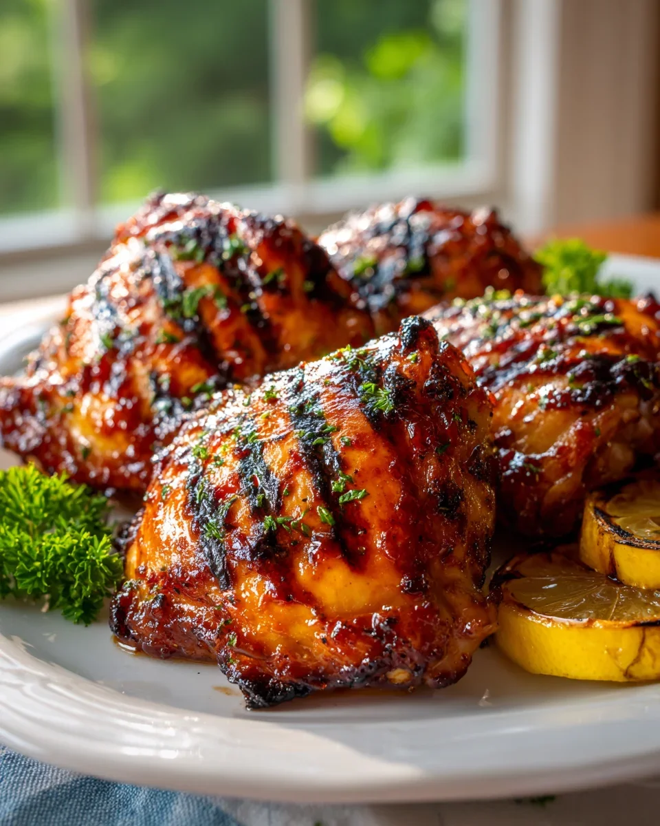 Leckere BBQ Hähnchenschenkel: Saftig und würzig grillen!