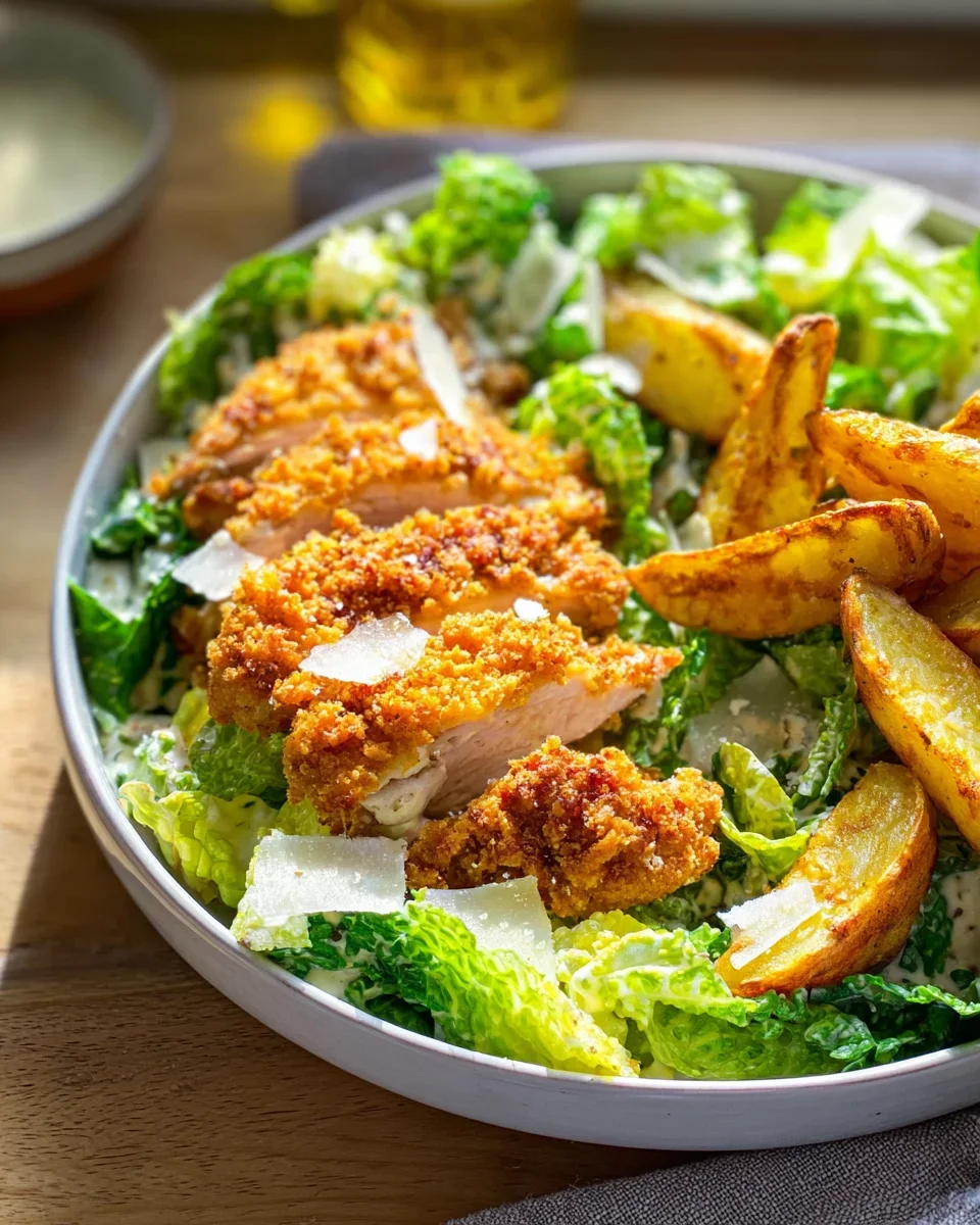 Leckere Caesar Hähnchen Bowl – Frisch & Einfach Zubereitet!