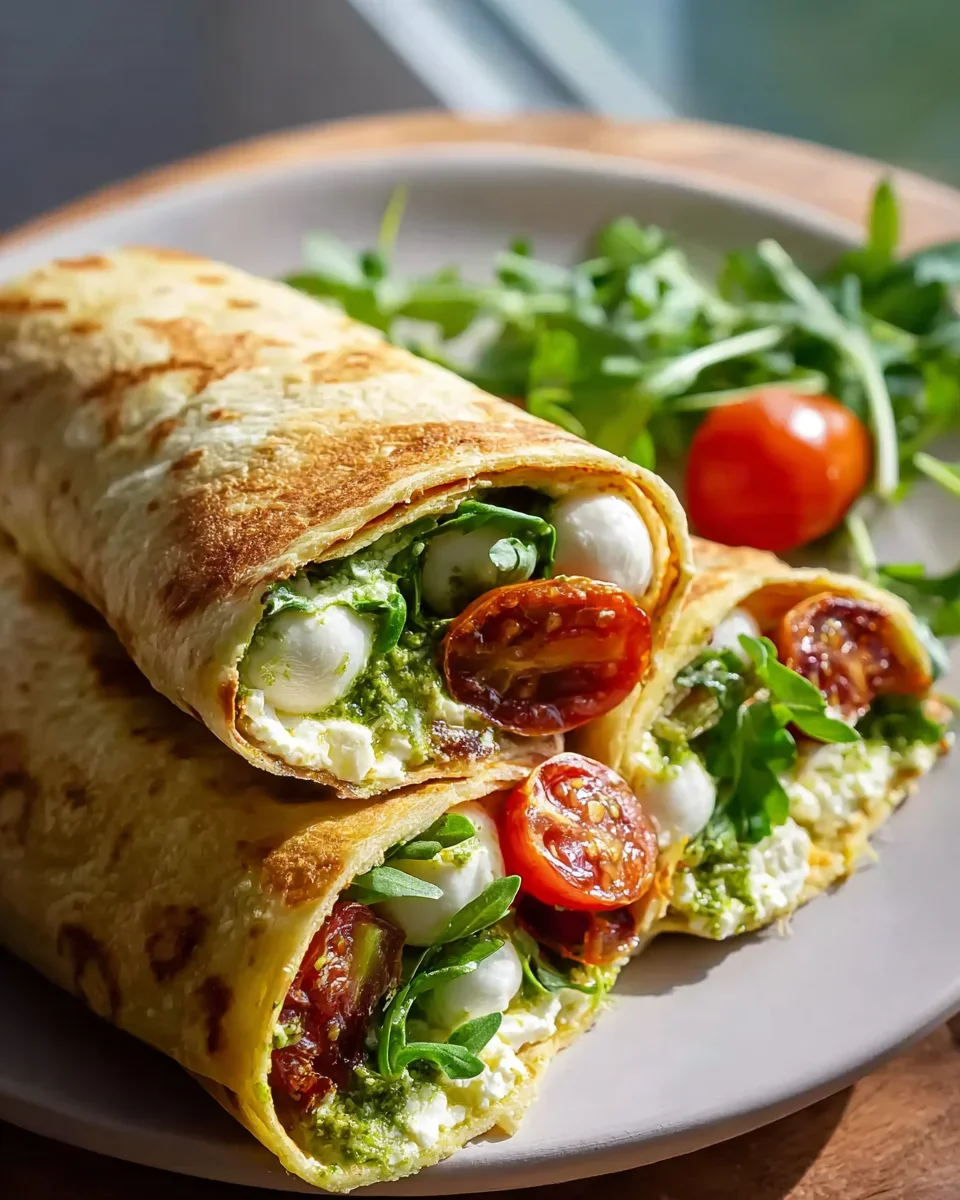 Leckere Hüttenkäse Wraps – Gesund und einfach zubereitet!