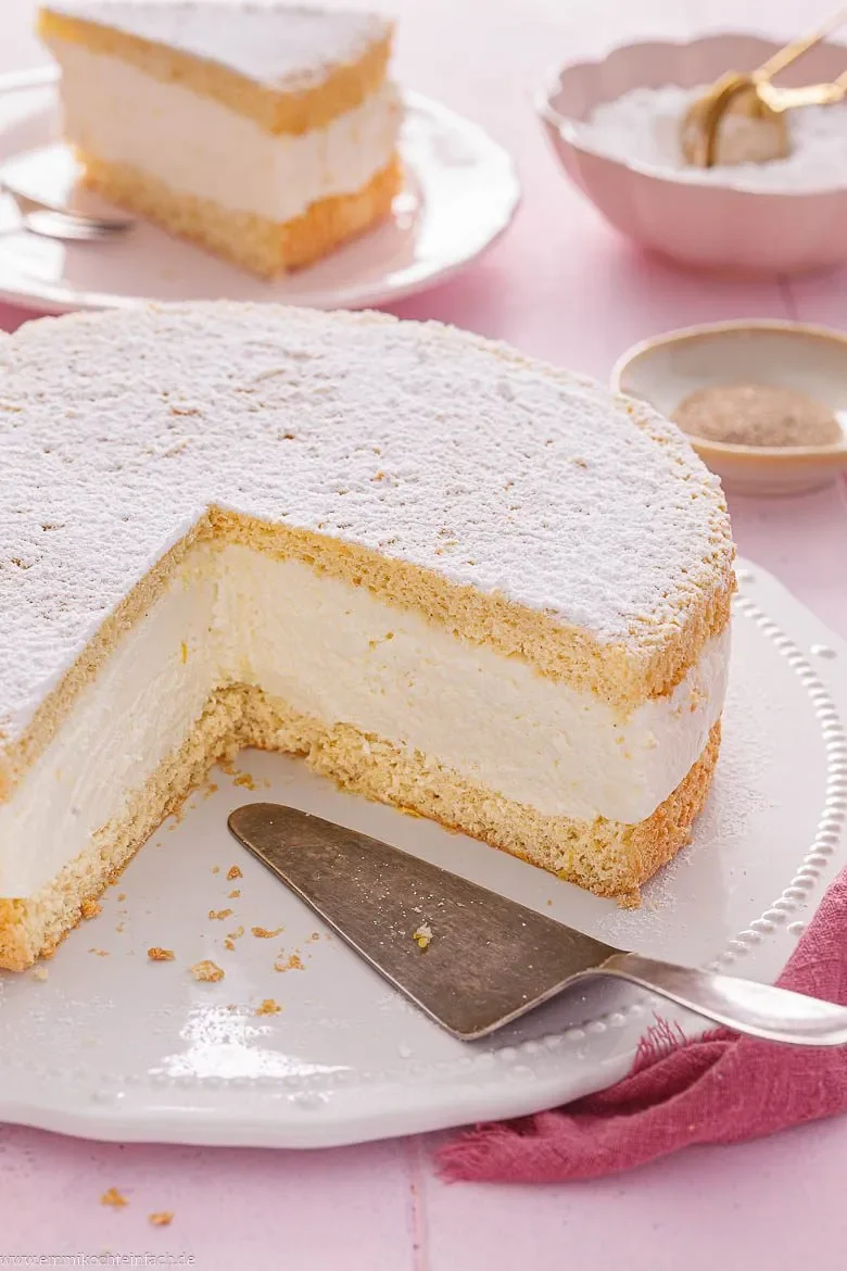 Käse-Sahne-Torte – Omas Rezept