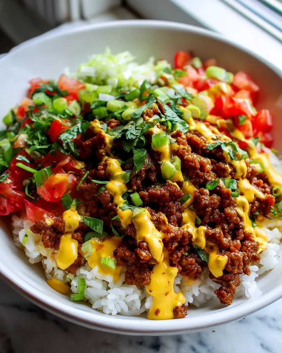 Mafia Topf: Tex Mex Rice Bowls mit würzigem Rindfleisch