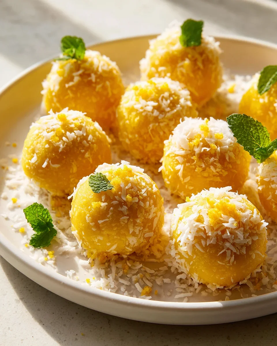 Mango Delight Truffles: Einfache Sheet Pan Rezept-Idee!