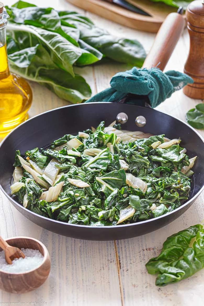 Mangold zubereiten – schnelles Rezept