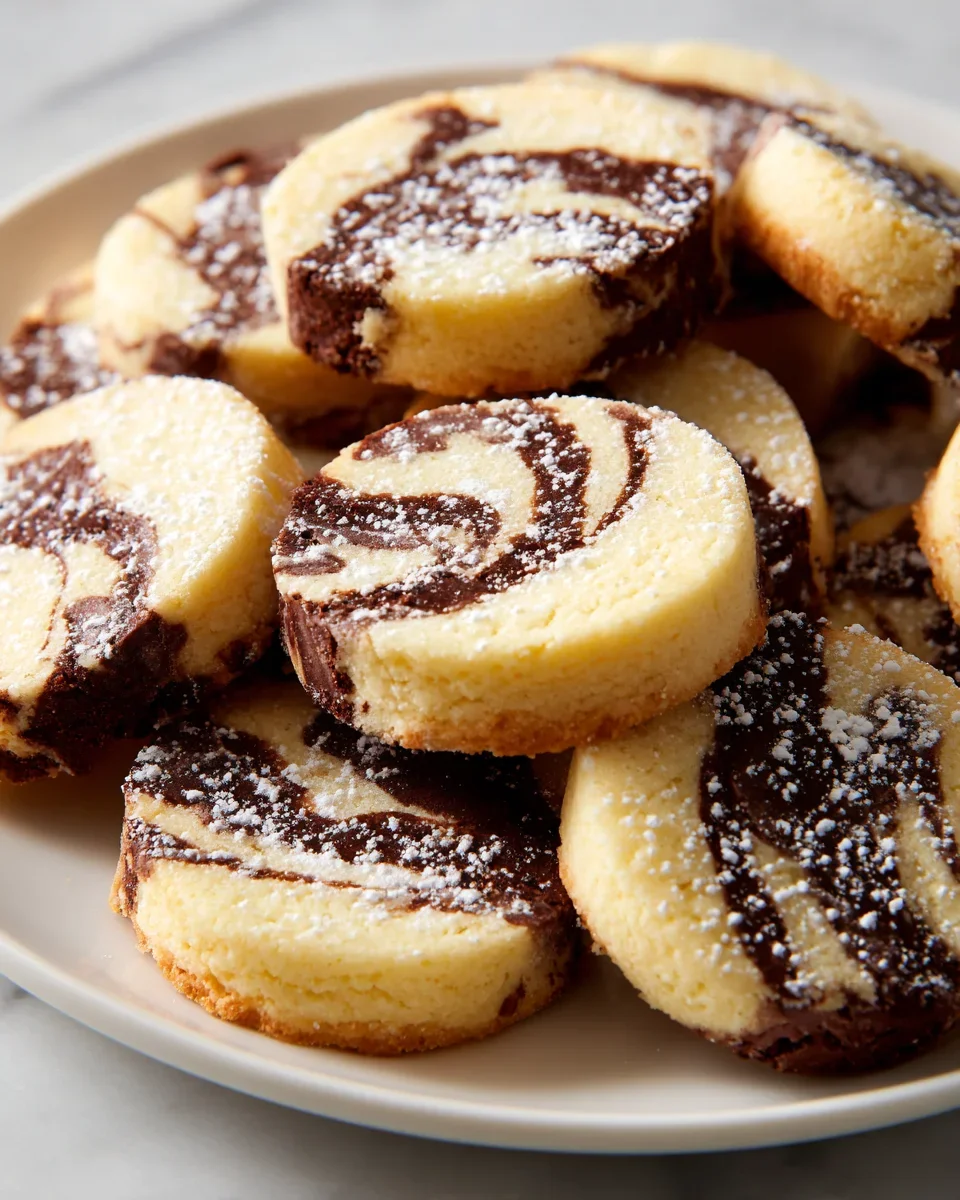 Marmor-Shortbread-Cookies: Zauberhaftes Gebäck einfach gemacht