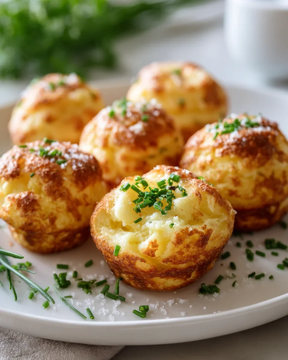 Mashed Potato Cheese Puffs: Goldbraun & unwiderstehlich lecker