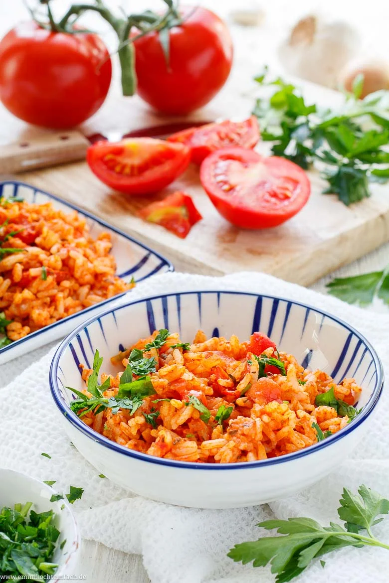 Mediterrane Beilage für Fleisch und Fisch