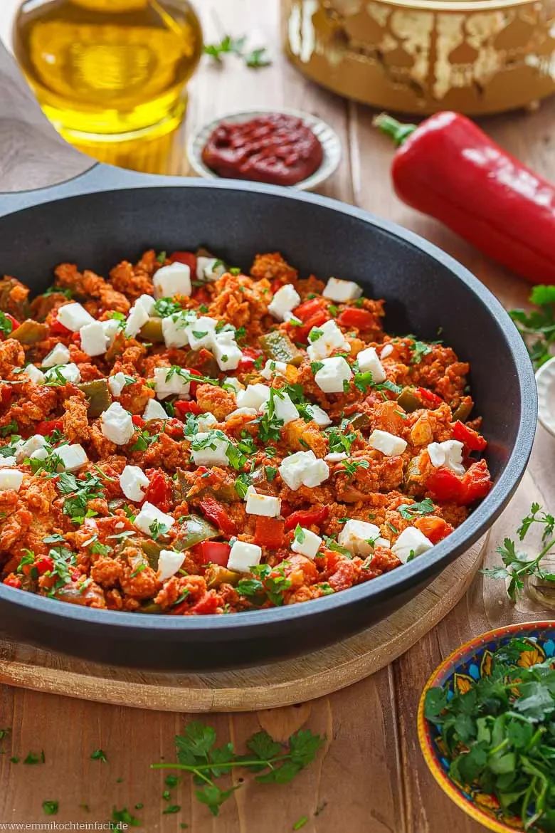 Menemen ganz einfach selber machen