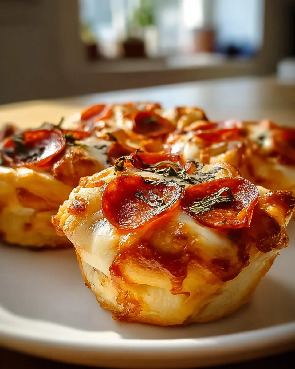 Mini Deep Dish Croissant-Pizzas: Schnell & einfach lecker!