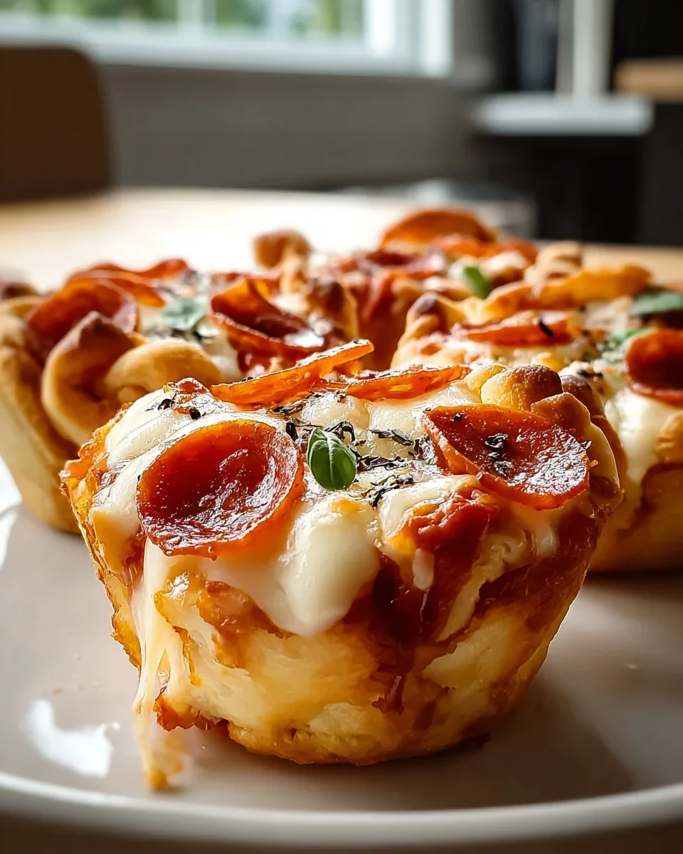 Mini Deep Dish Croissant-Pizzas: Schnell & einfach lecker!