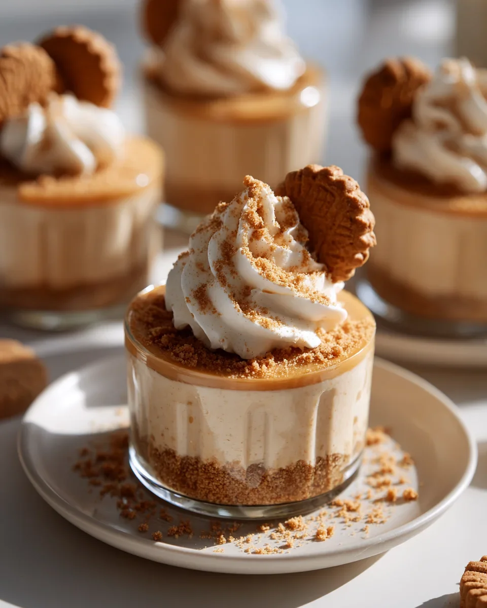 Mini Vegan Biscoff Cheesecakes: Der perfekte Genuss!