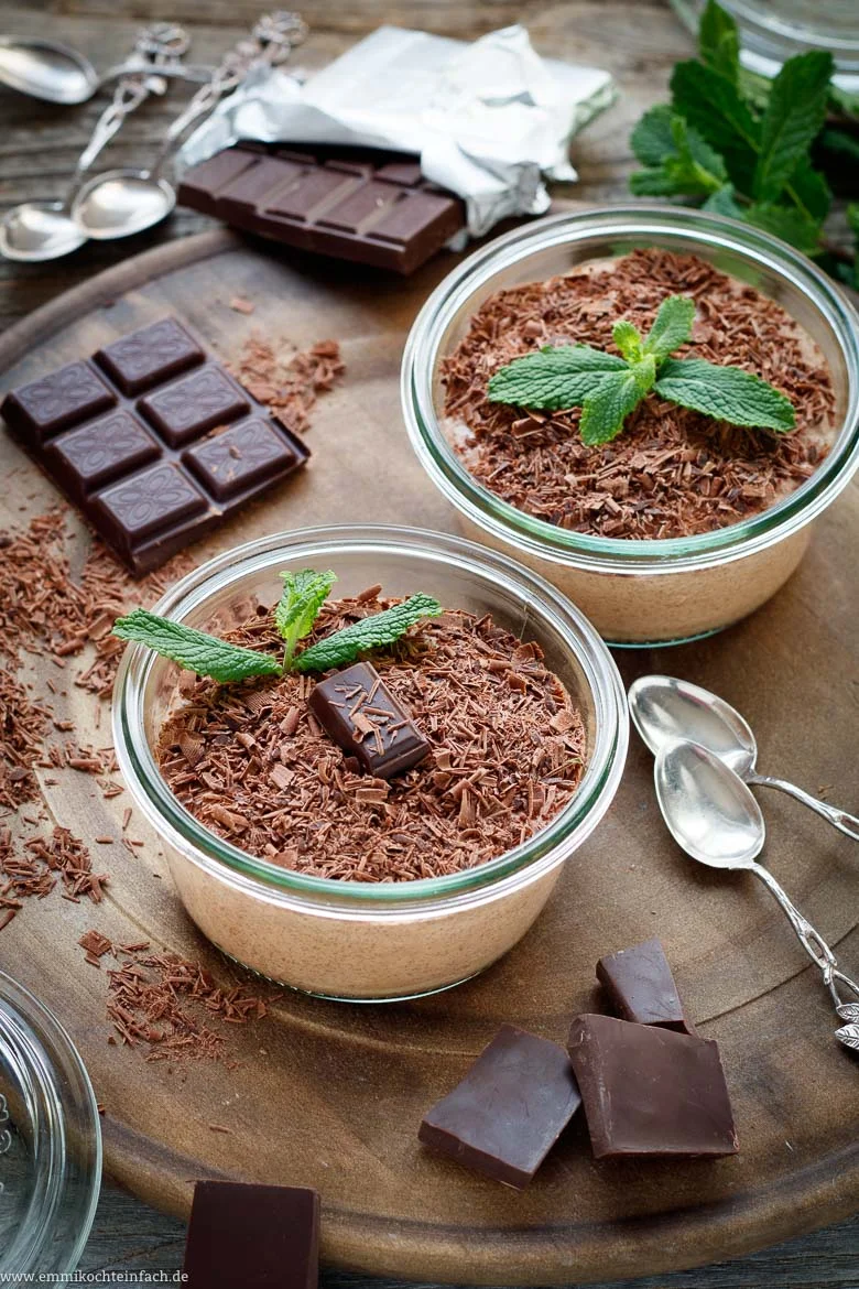 Mousse au Chocolat ganz einfach gemacht