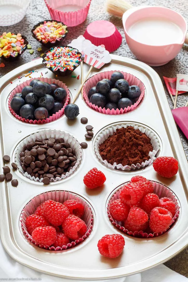 Muffins Rezept - einfaches Grundrezept - www.emmikochteinfach.de