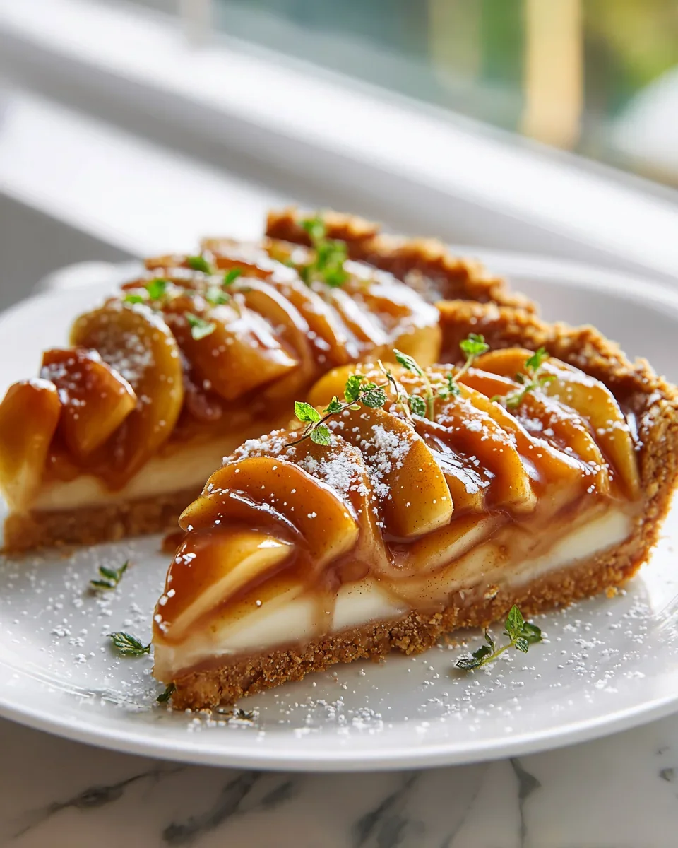 No Bake Apfelkuchen Dessert: Schnell & Lecker ohne Backen!