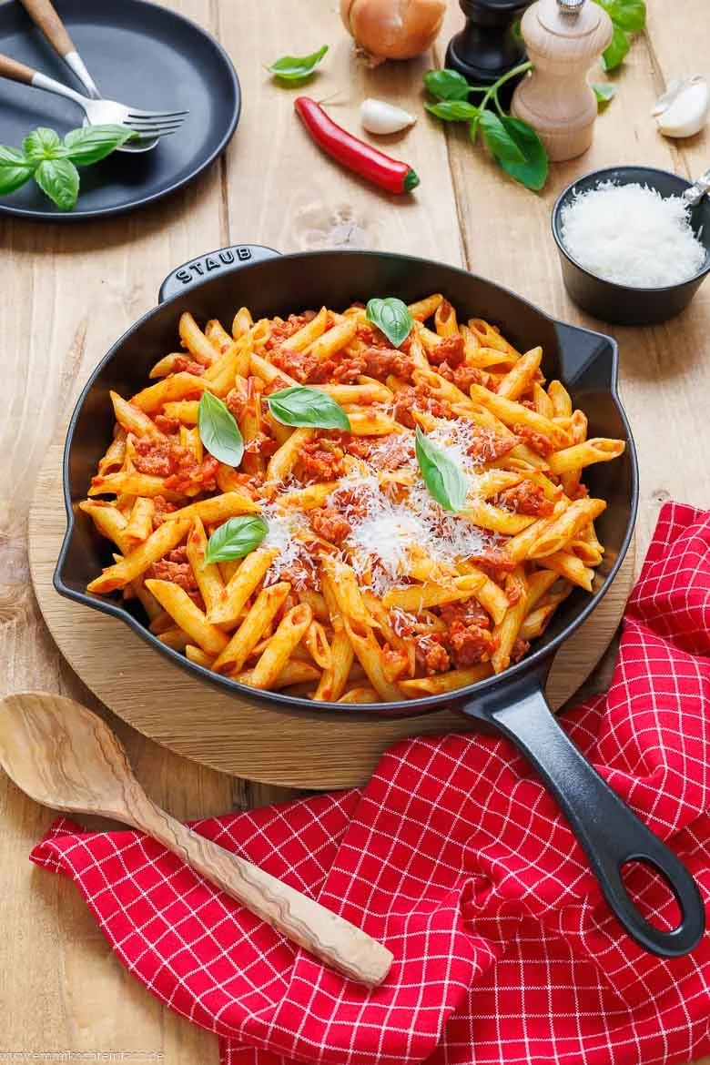 Cremige Salsiccia Pasta – schnell und einfach