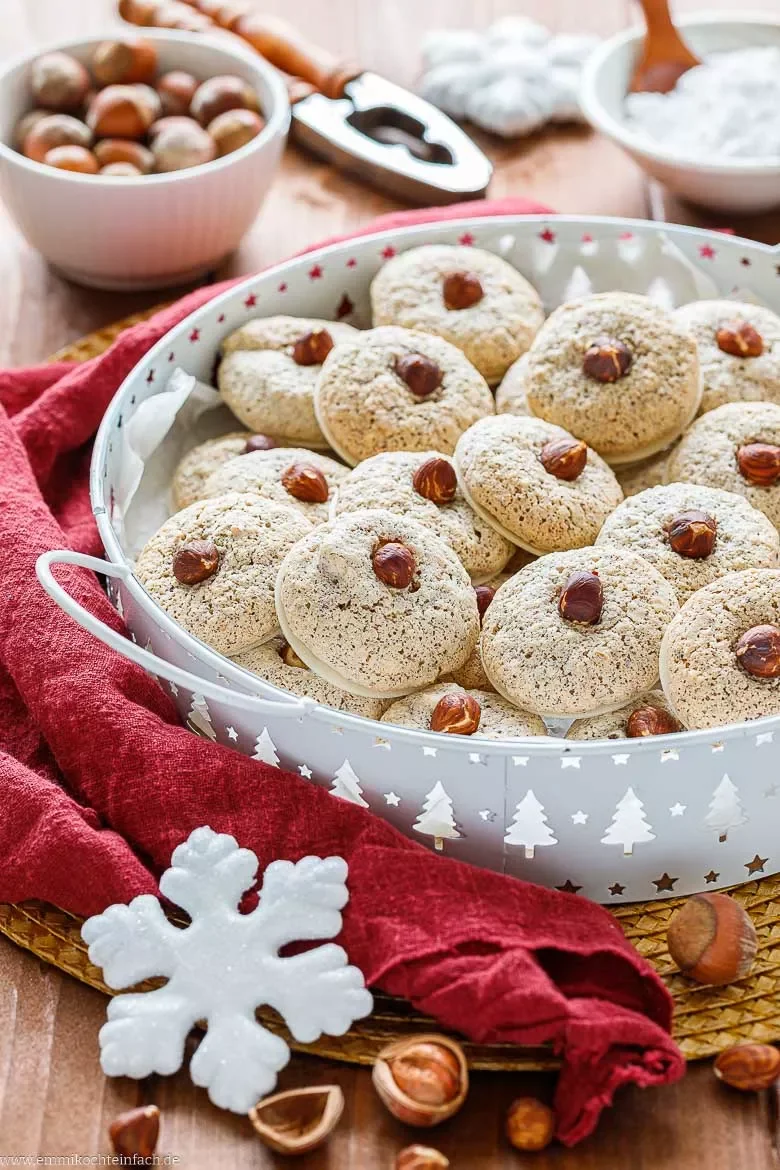 Haselnussmakronen backen: einfach und schnell