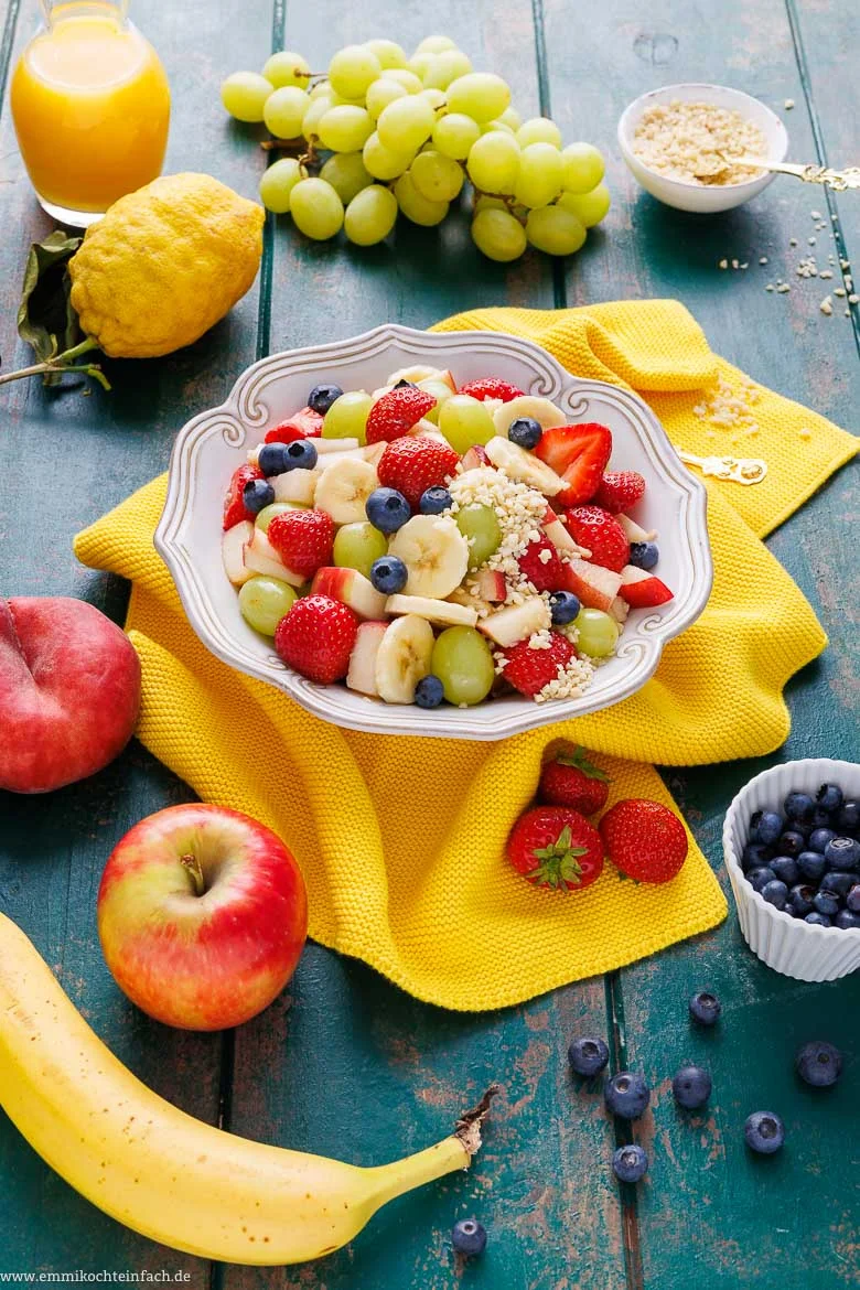 Obstsalat selber machen
