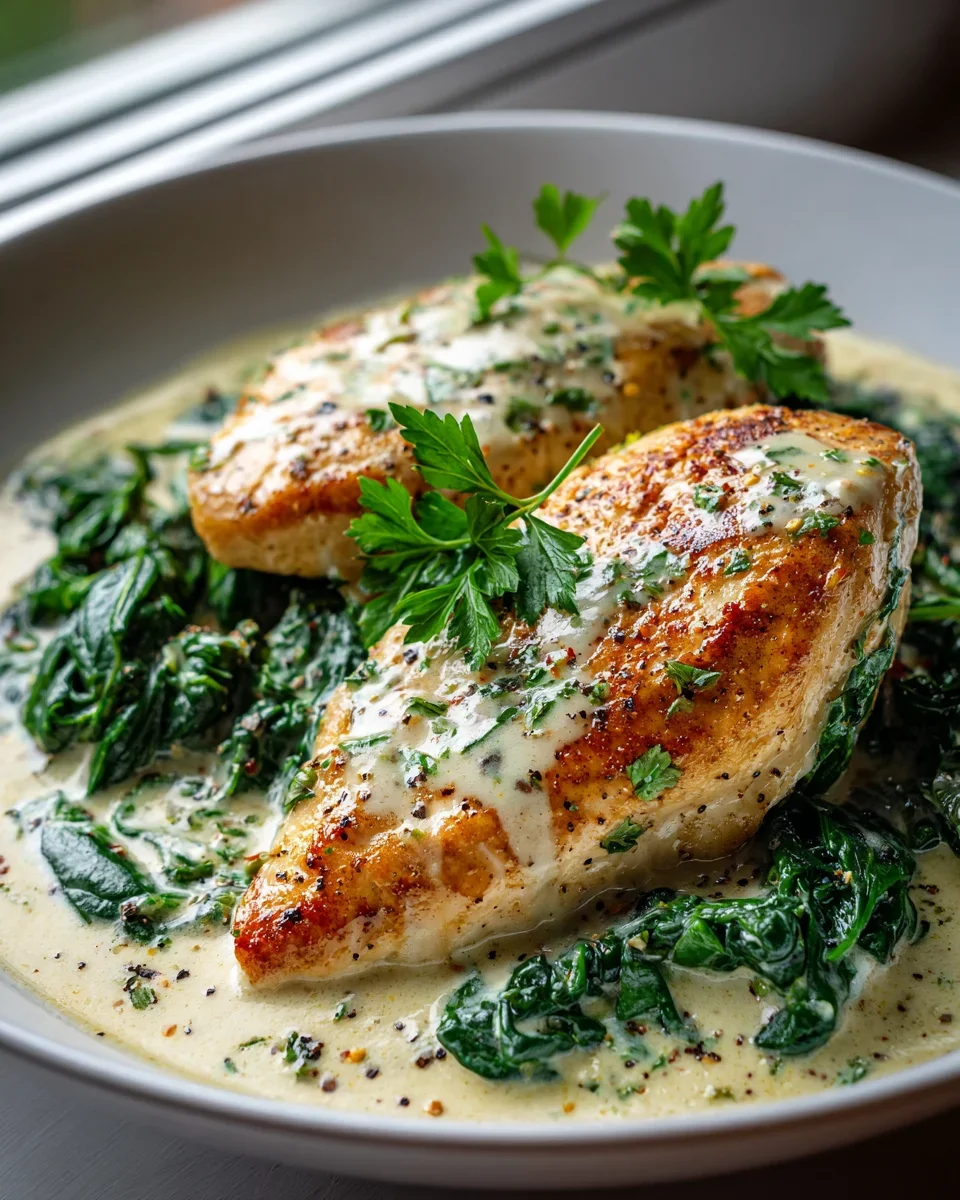 One Pan Marry Me Chicken mit Spinat – Einfach & unwiderstehlich