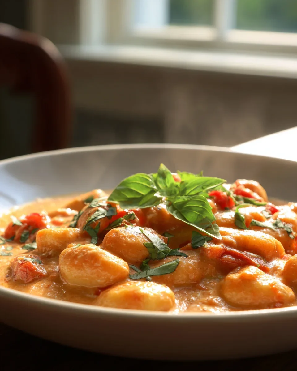 One Pot Tomaten Gnocchi in cremiger Sauce – Einfach & lecker!