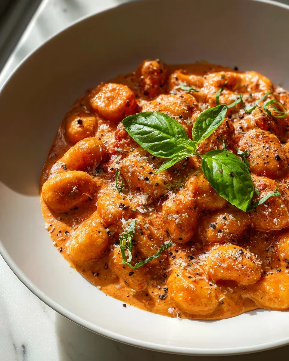 One Pot Tomaten Gnocchi in cremiger Sauce – Einfach und lecker!