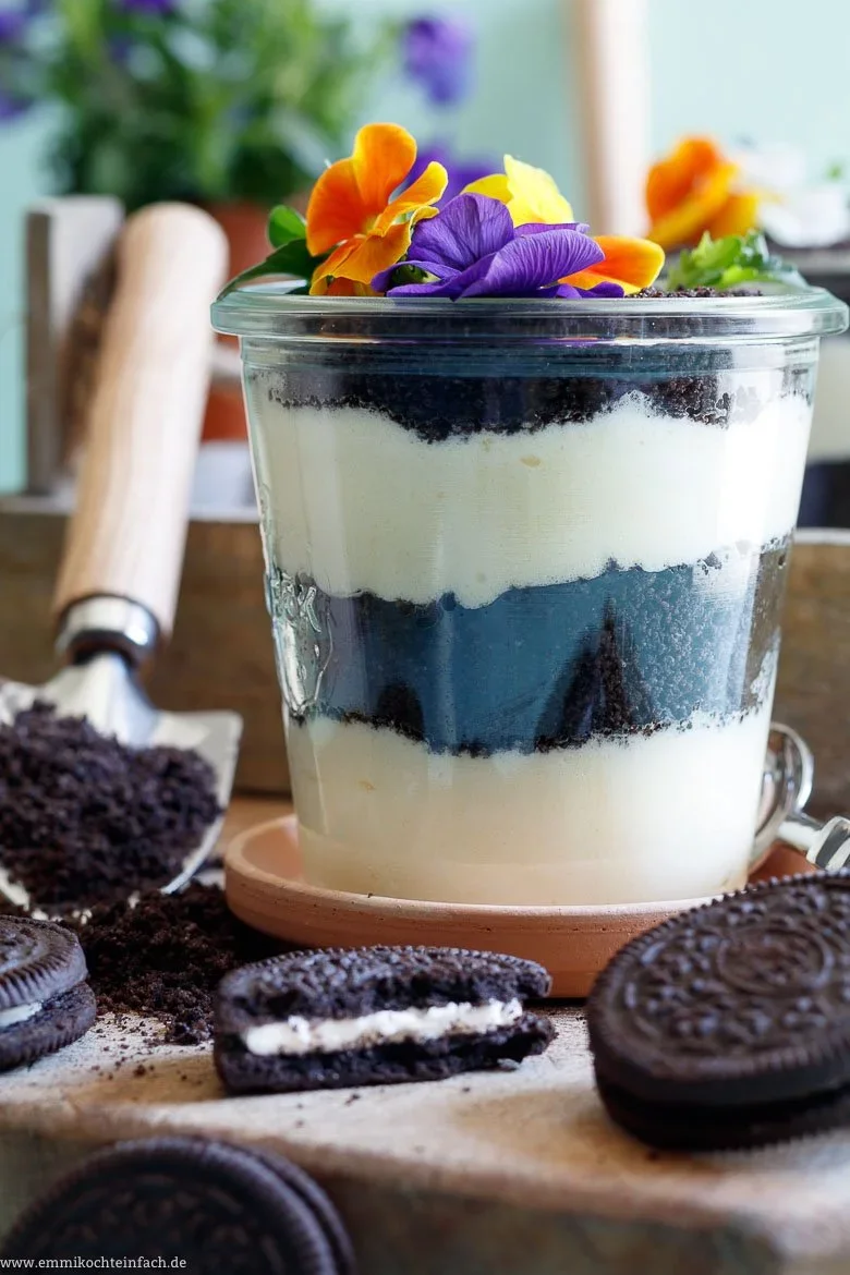 Oreo Schichtdessert mit Vanillecreme - www.emmikochteinfach.de