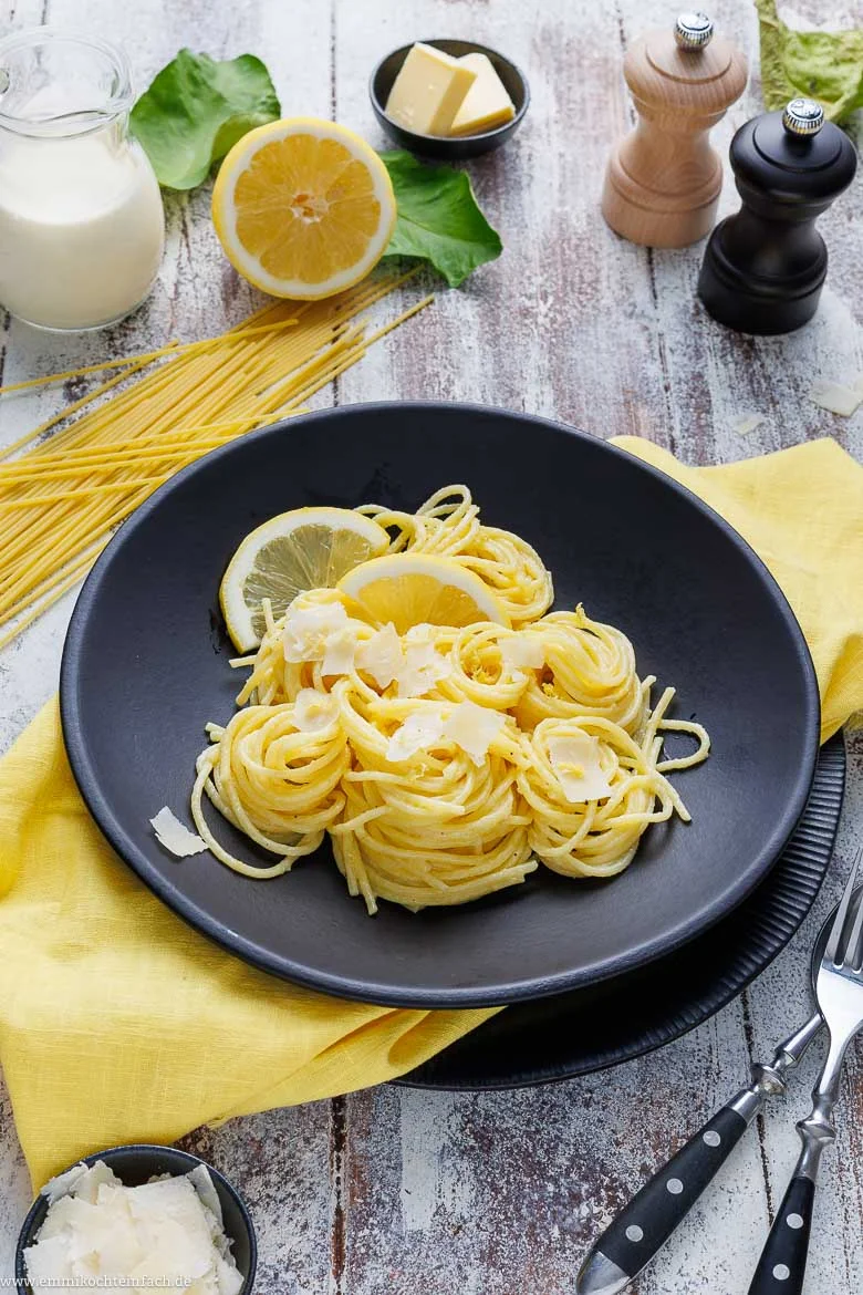 Spaghetti al limone – einfach, schnell, köstlich