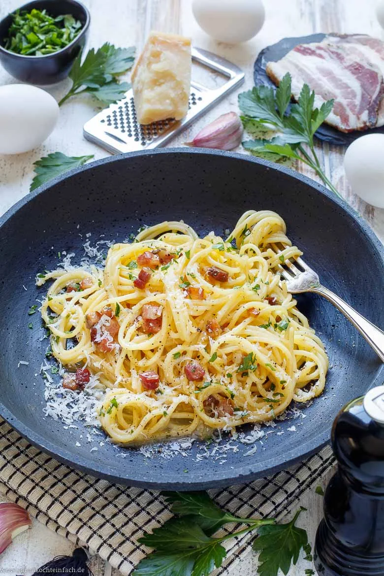 Original Spaghetti Carbonara Rezept