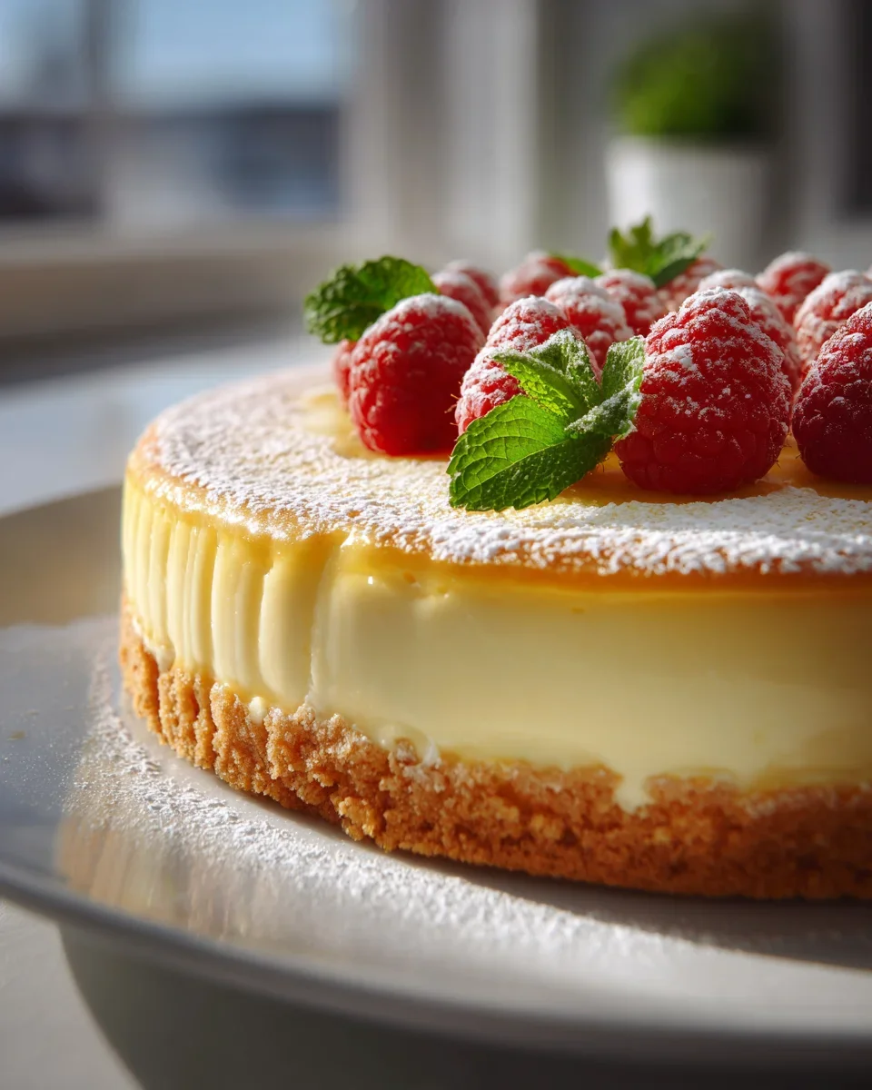 Oster Cheesecake Torte mit Keksboden – Ein Genuss für Feste!