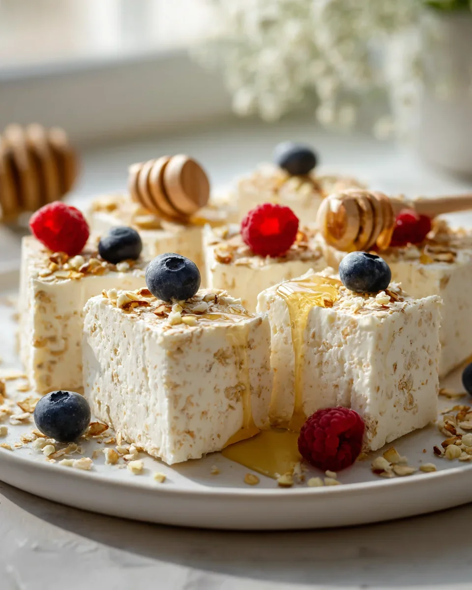Overnight Quark-Bars mit Hafer und Joghurt – ohne Alkohol!