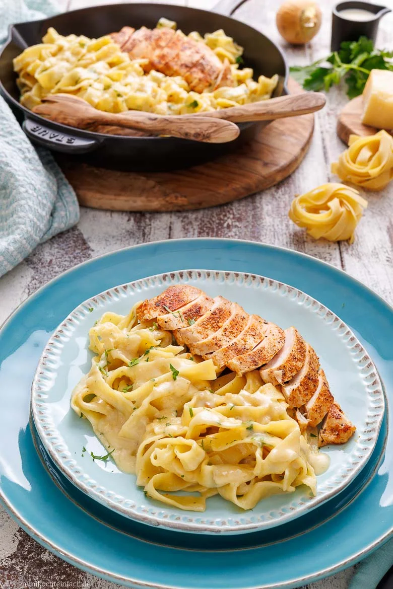Chicken Alfredo: das cremige Wohlfühlessen