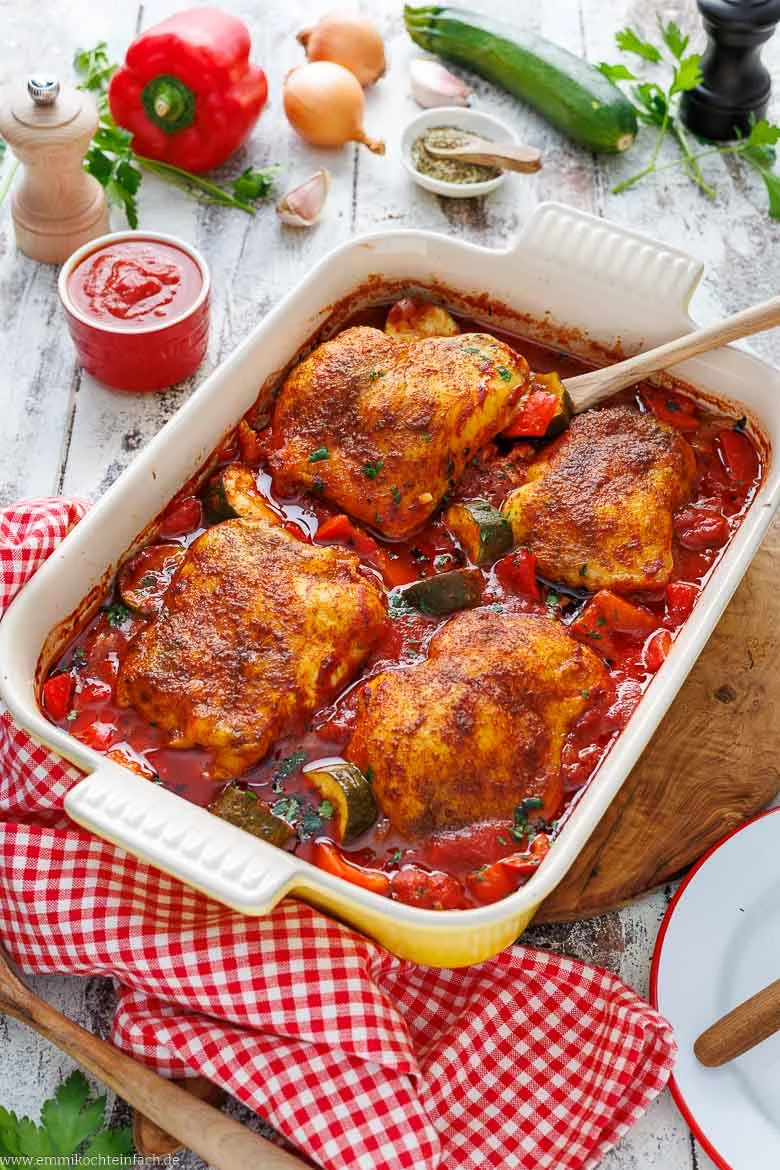 Pollo Fino – zartes Hähnchen aus dem Ofen