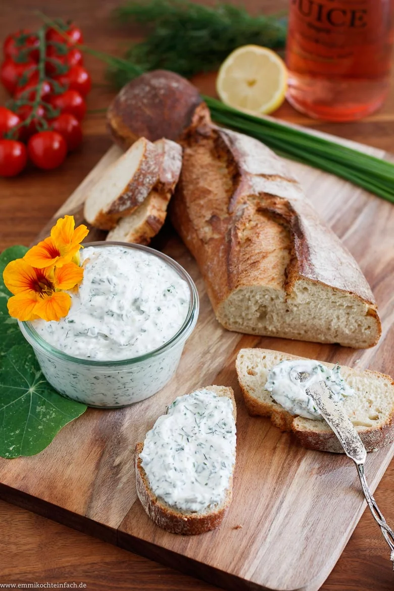 Quark mit frischen Kräutern