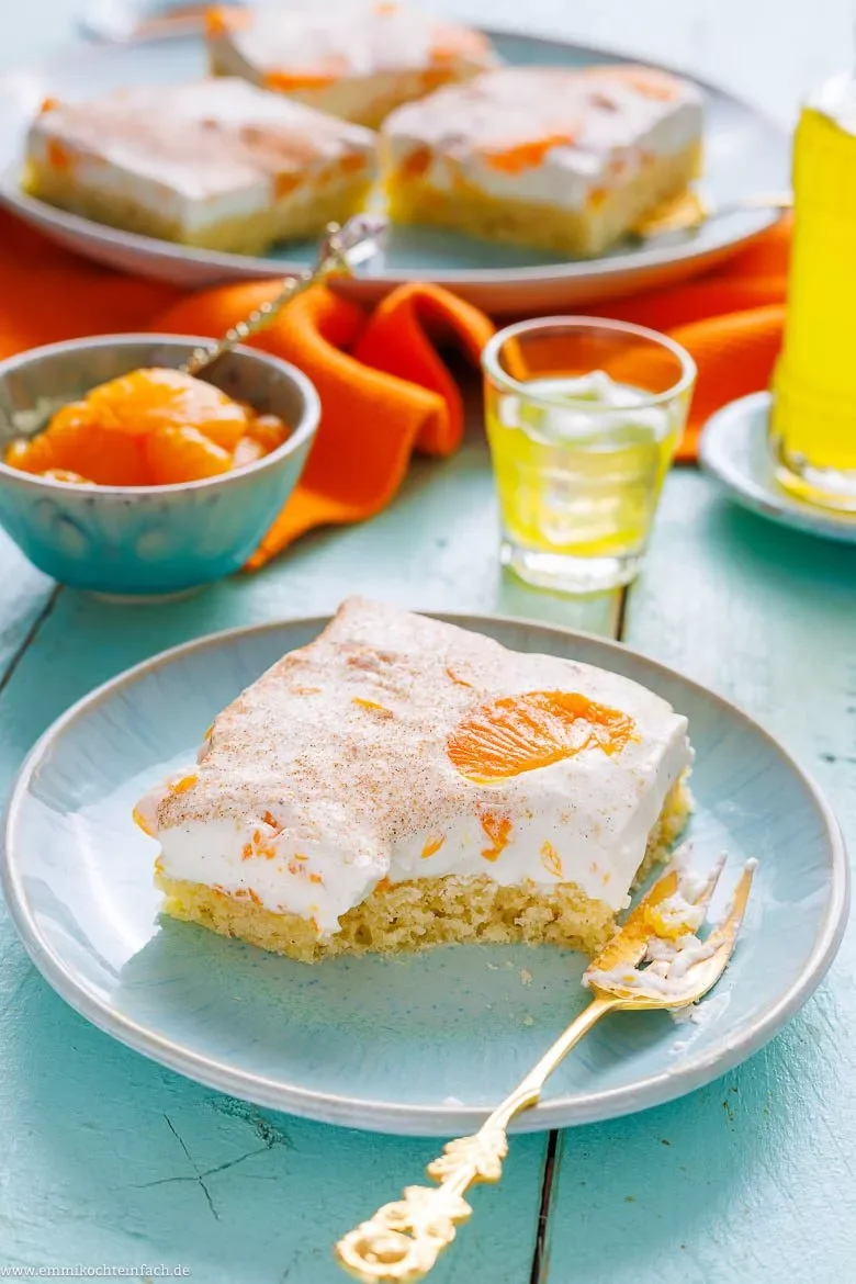 Rührteig-Kuchen mit Orangenlimonade