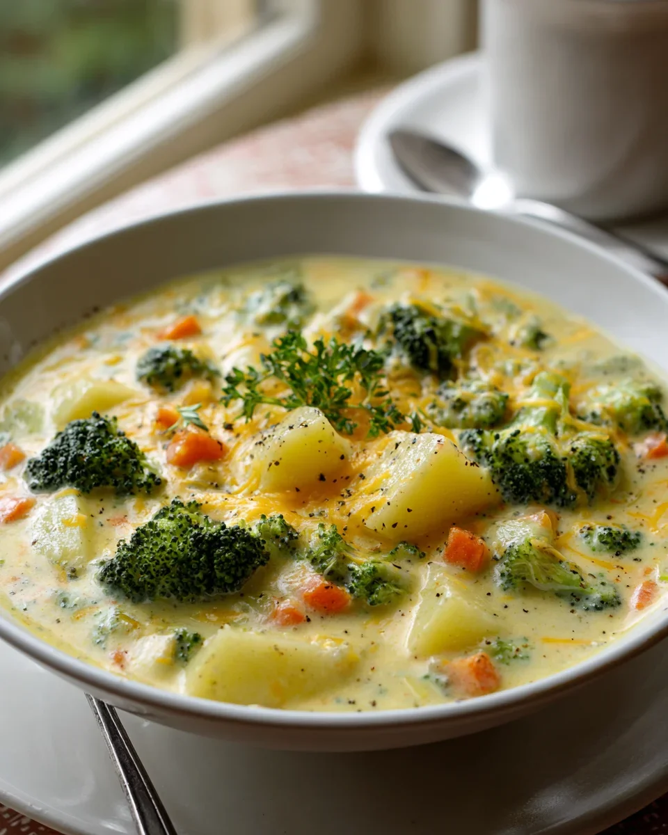Rezept: Brokkoli Kartoffel Käse Suppe – Dein Komfort Food!
